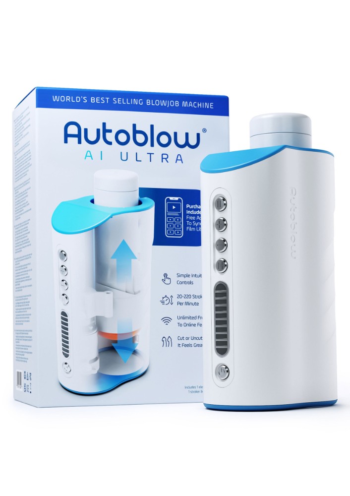 Autoblow AI Ultra Otomatik Mükemmel Seks Oral Robotu