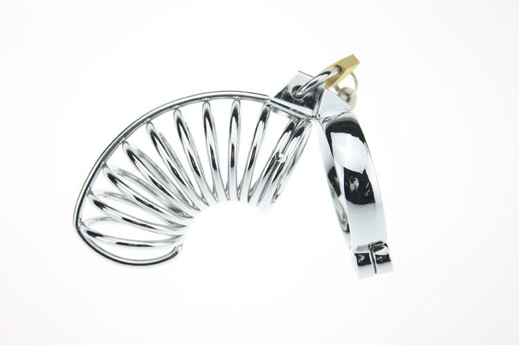 Bonilove Metal Chastity Cage Fetiş Kilitli Penis Kafesi