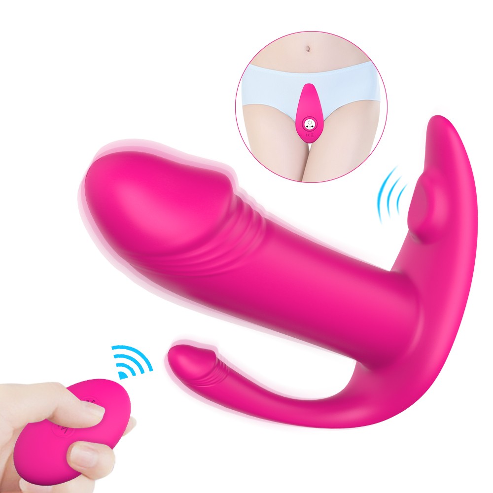 Did 9 Modlu Titreşimli Giyilebilen Anal ve Vajinal Kumandalı Vibratör