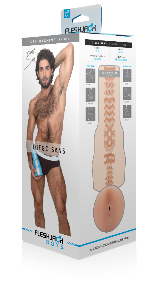 Fleshlight Fleshjack Boys Diego Sans Sex Machine Anal Mastürbatör