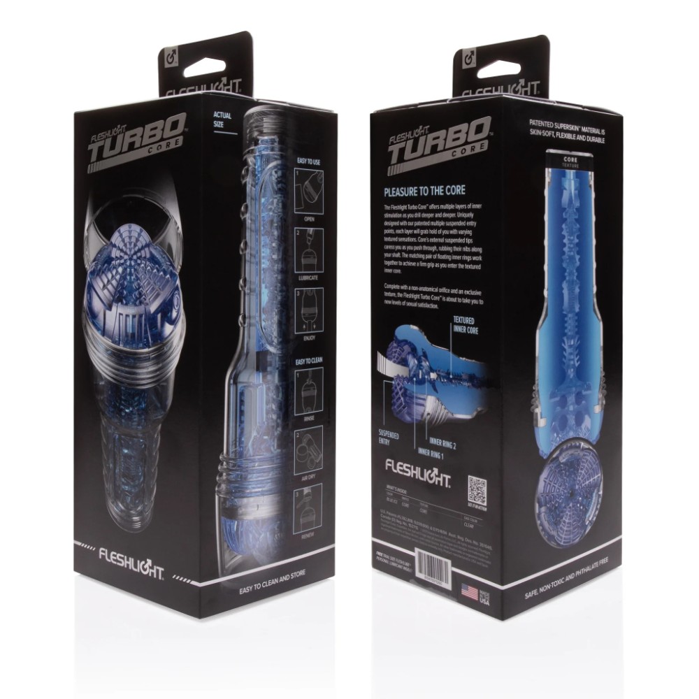 Fleshlight Turbo Core Blue Ice Oral Mastürbatör