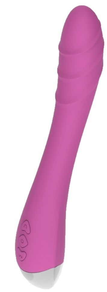 G-Bölgesi Uyarıcı 20 Cm 10 Modlu Titreşimli Su Geçirmez Kırmızı Silikon Vibratör