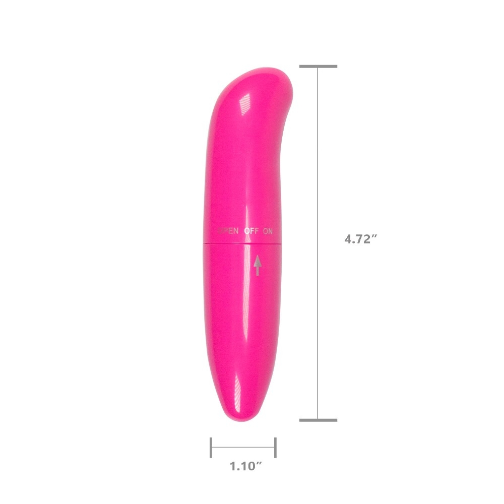 G-Bölgesi Uyarıcı Su Geçirmez Mini Titreşimli Pembe Vibratör
