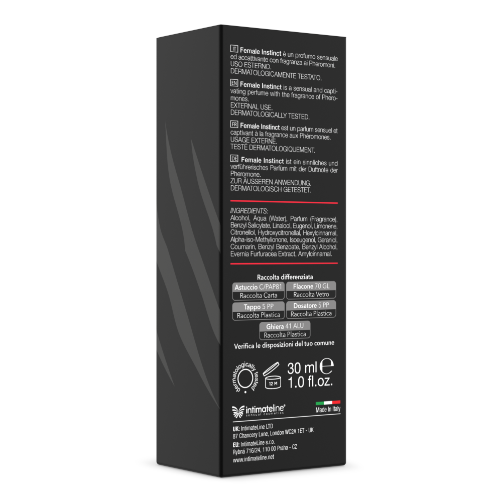 İntimateline Female Instinct 30 ML Erkek Parfüm 