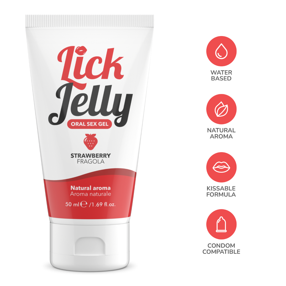 İntimateline Lick Jelly Natural Çilek Aromalı 50 Ml Oral Jel