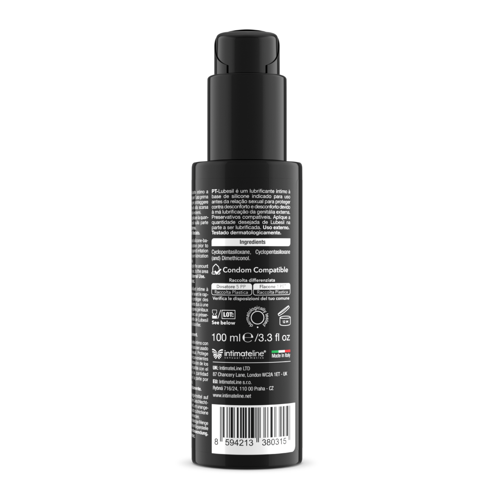 İntimateline Lubesil Silikon Bazlı Ultra Uzun 100 Ml Kayganlaştırıcı Jel