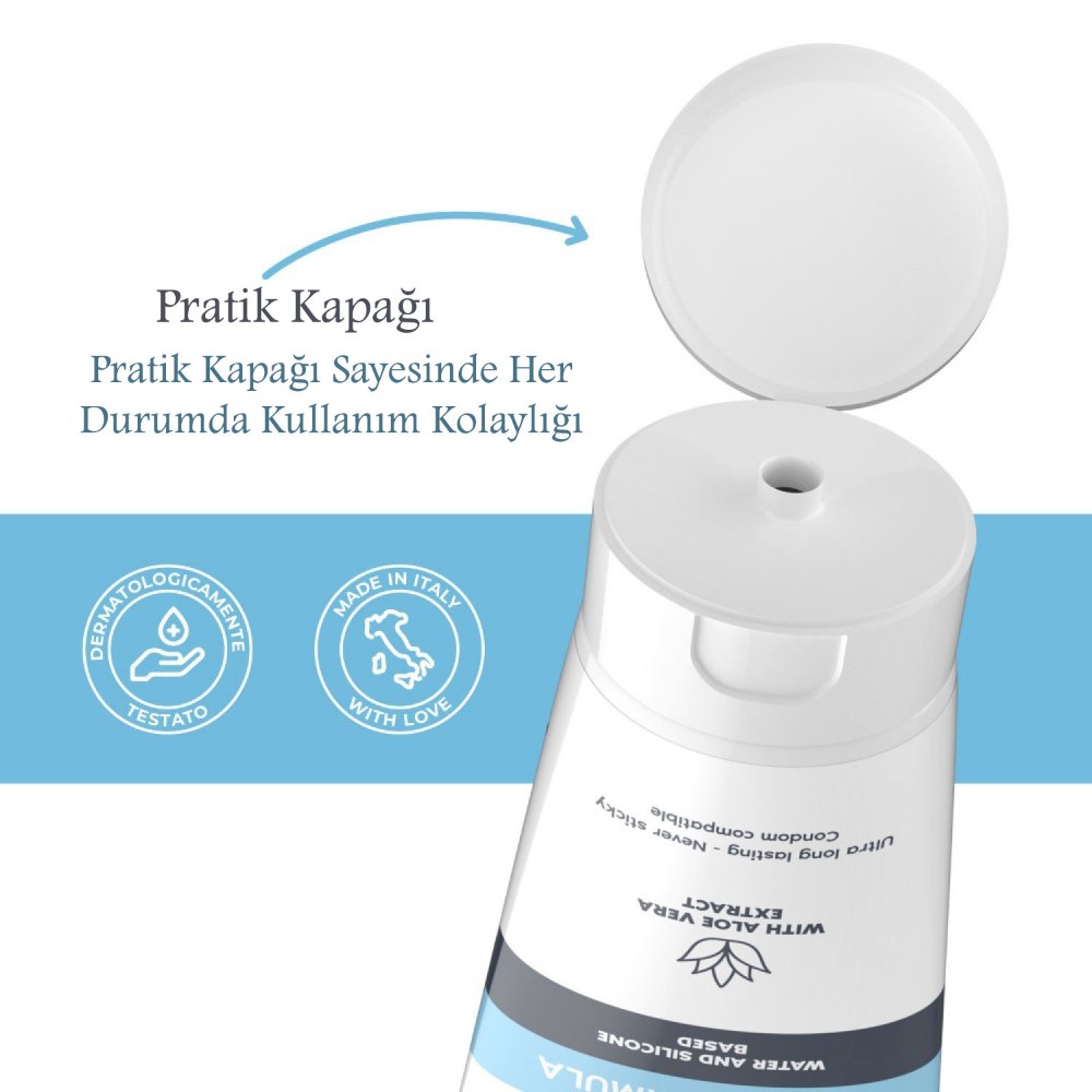 İntimateline Lubrax Silikon&Su Bazlı Hybrid Formül Aloe Vera Özlü 50 Ml Anal Kayganlaştırıcı Jel