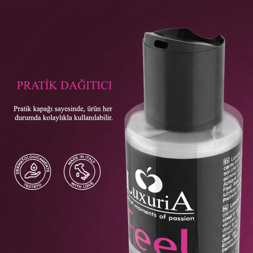 İntimateline Luxuria Feel Anal 150 ml Kayganlaştırıcı Jel