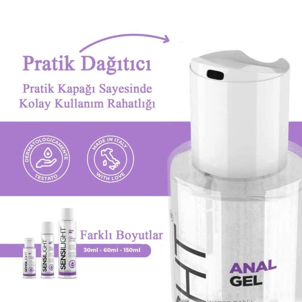 İntimateline Sensilight 150 Ml Anal Kayganlaştırıcı Jel