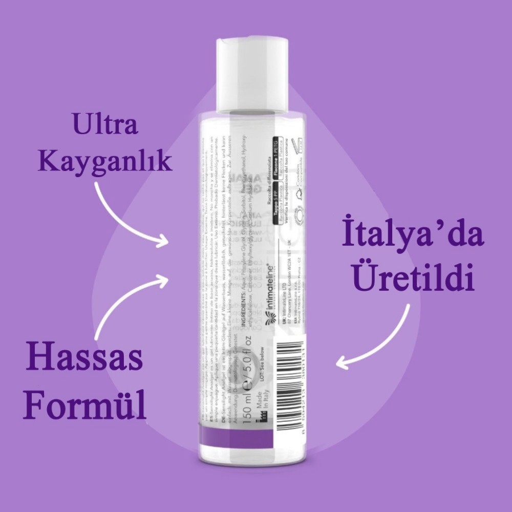 İntimateline Sensilight 150 Ml Anal Kayganlaştırıcı Jel