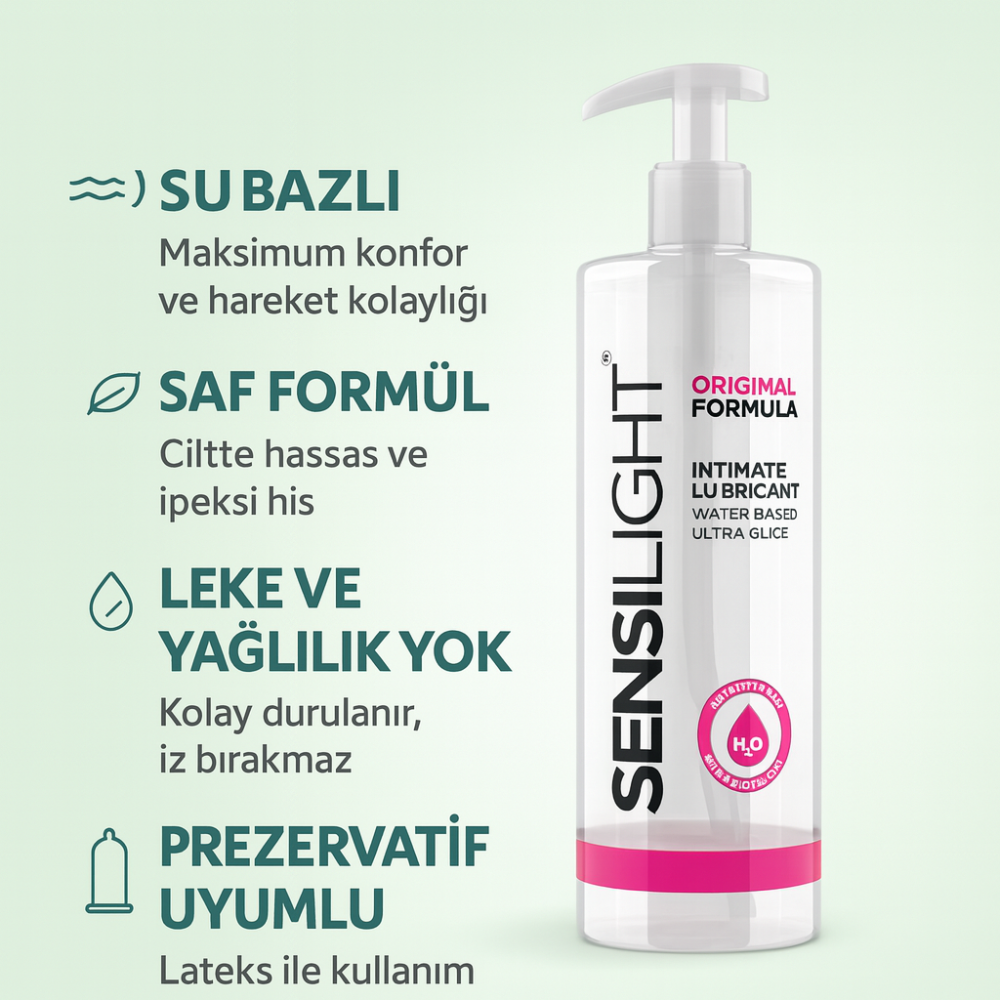 İntimateline Sensilight Original Formula 500 ml Kayganlaştırıcı Jel