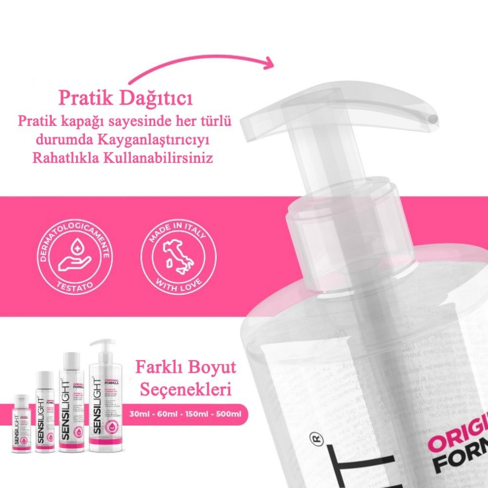 İntimateline Sensilight Original Formula 500 ml Kayganlaştırıcı Jel