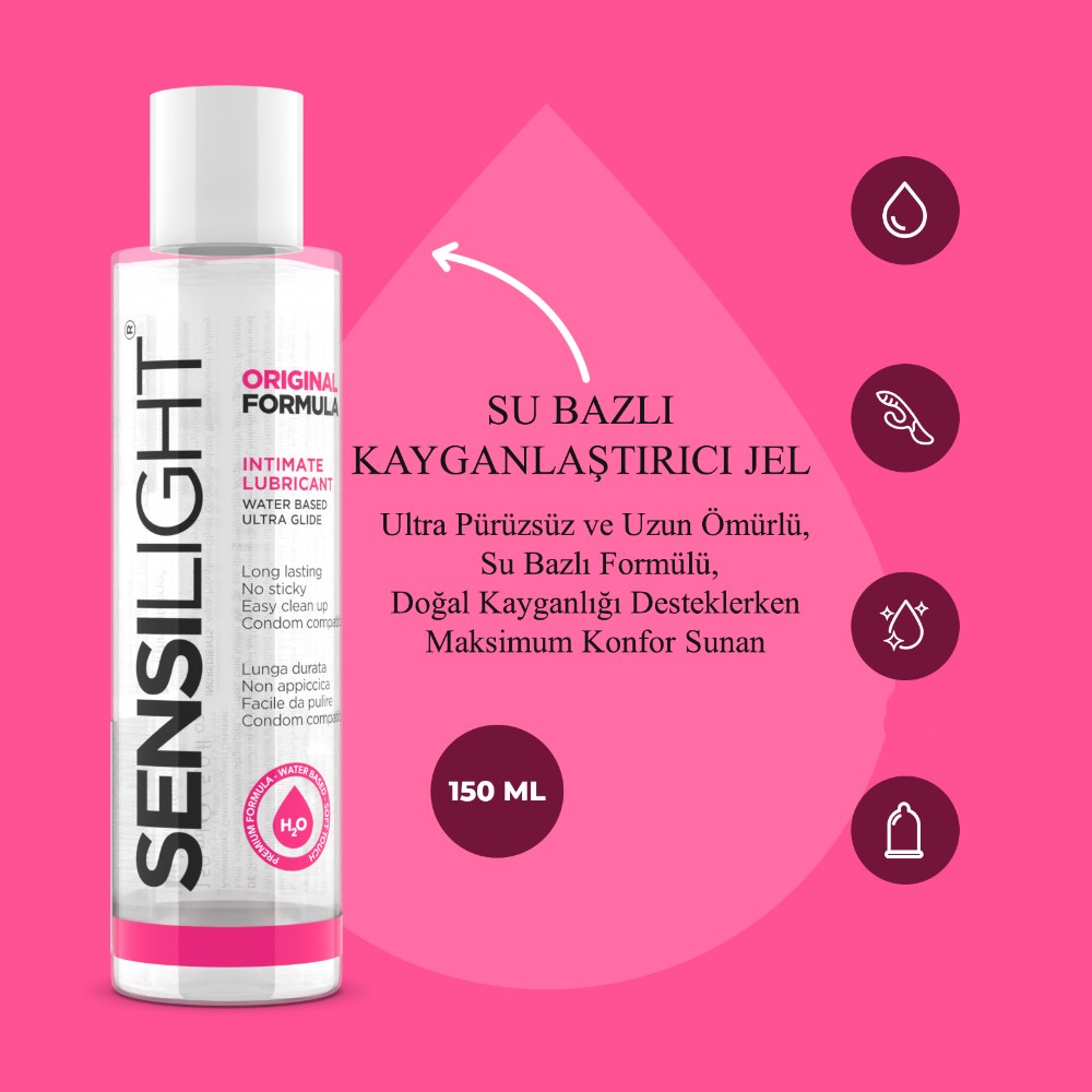 İntimateline Sensilight Orijinal Formül 150 Ml Kayganlaştırıcı Jel