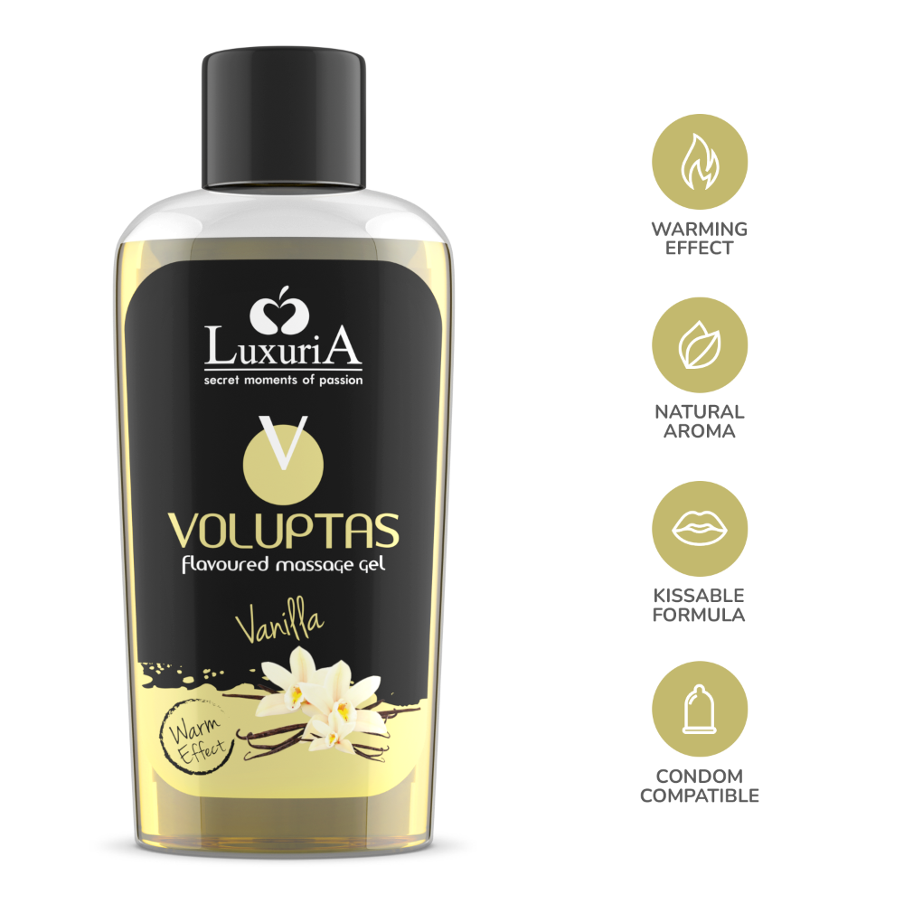 İntimateline Voluptas Vanilya Aromalı Isıtıcı 100 Ml Masaj Jeli