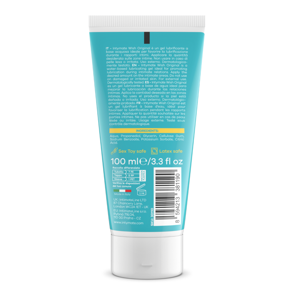 İntimateline Wish Original 100 Ml Kayganlaştırıcı Jel 