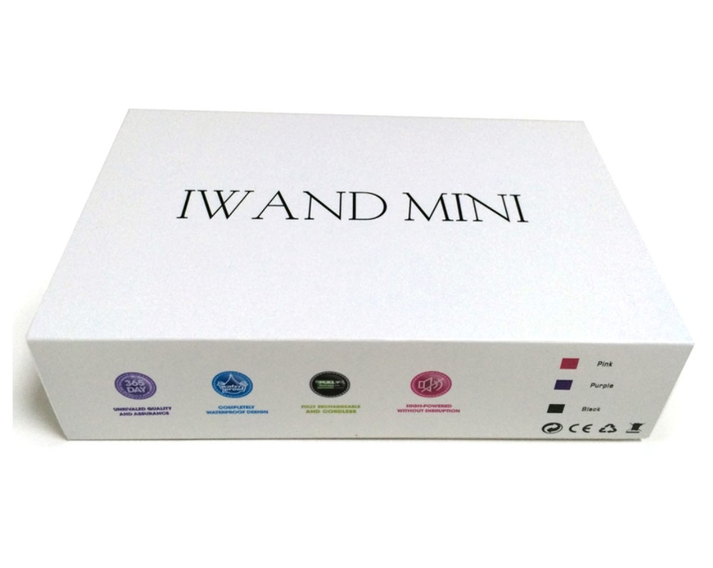 iWand Mini Tongue Head Şarjlı 20 Fonksiyonlu Titreşimli Masaj Vibratörü	