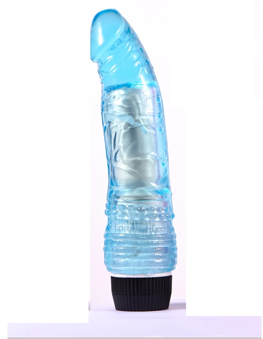 Kademeli Ayarlanabilir Güçlü Titreşimli 19 Cm Mavi Vibratör