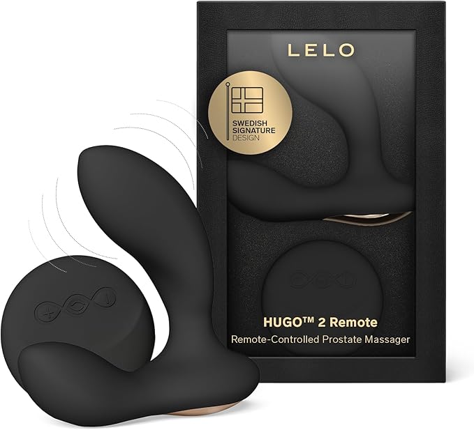 Lelo Hugo 2 Black Kumanda Kontrollü Prostat Masaj Aleti