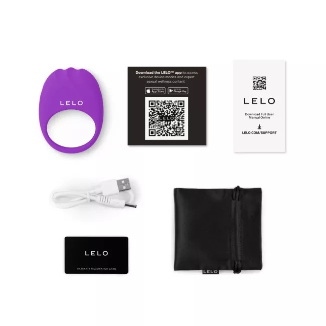 LELO Lifeguard Originals Telefon Kontrollü Titreşimli Penis Halkası