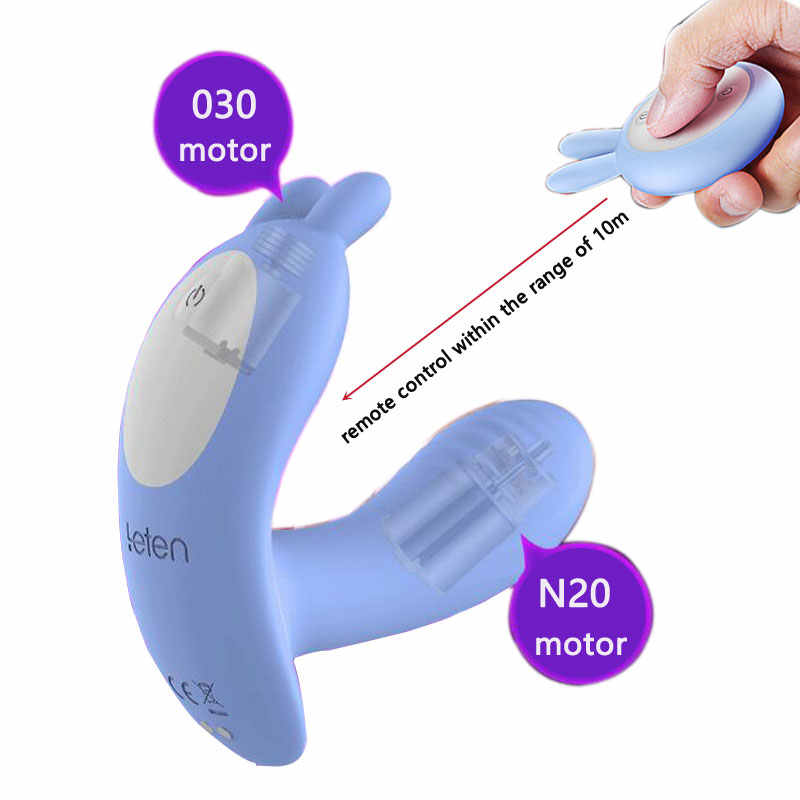 Leten 7 Titreşim Modlu Giyilebilen Kumandalı G-Bölgesi ve Klitoris Uyarıcı Vibratör