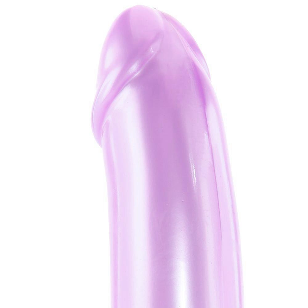 Lollies Sugardaddy 20 Cm Ekstra Gerçekci Jel Dokulu Mor Dildo Vibratör 