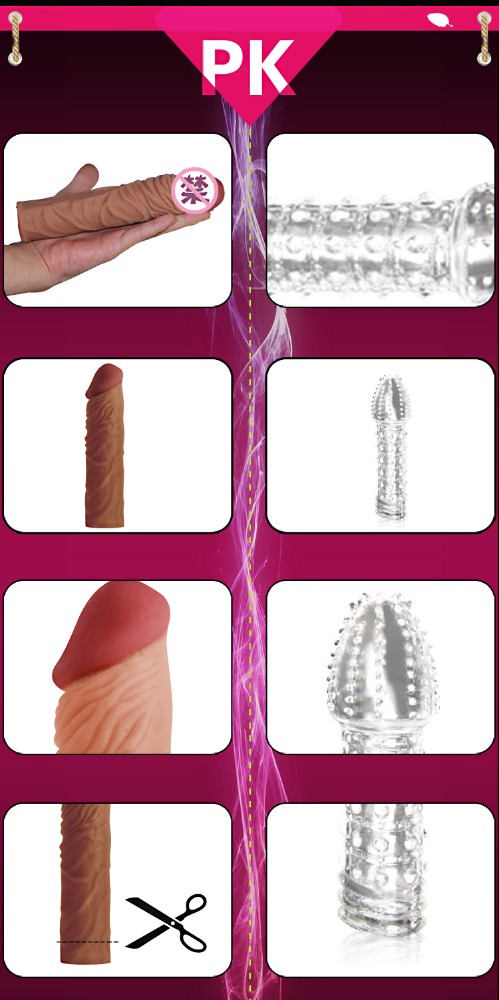 Lovetoy X-Tender Realistik Dokulu 5 Cm Uzatmalı Penis Kılıfı-LV1052B