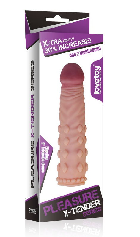 Lovetoy X-TENDER Realistik Penis Kılıfı-LV1054F