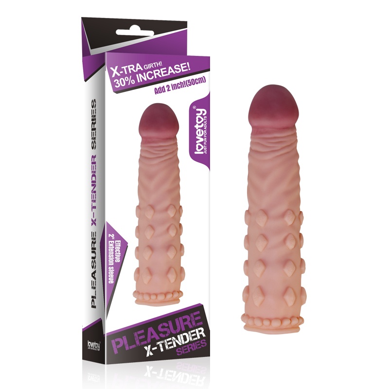 Lovetoy X-TENDER Realistik Penis Kılıfı-LV1054F