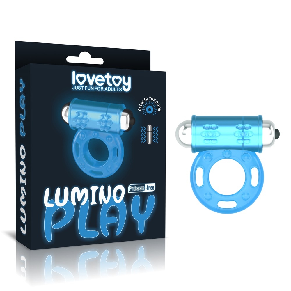 Lumino Güçlü Titreşimli Fosforlu Penis Halkası