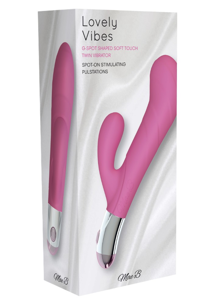 Mae B Pembe G-Bölgesi Twin Vibrator