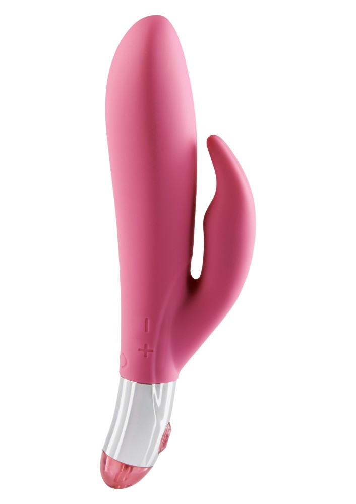 Mae B Twin G-Bölgesi ve Klitoris Uyarıcı 4 Modlu Titreşimli Rabbit Vibratör