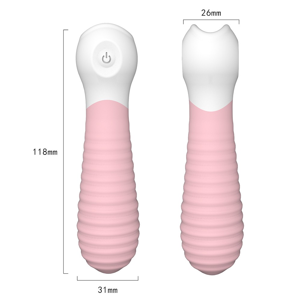 Mini-2 Su Geçirmez 9 Fonksiyonlu Titreşimli Şarjlı Vibratör