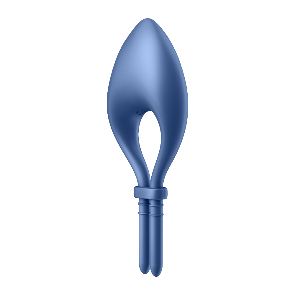 Satisfyer Bullseye Connect Blue App Kontrollü Ayarlanabilir Titreşimli Penis Halkası