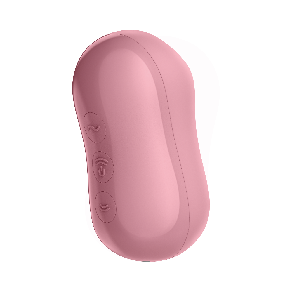Satisfyer Cotton Candy Light Red Emişli&Titreşimli 2 Motorlu Vibratör