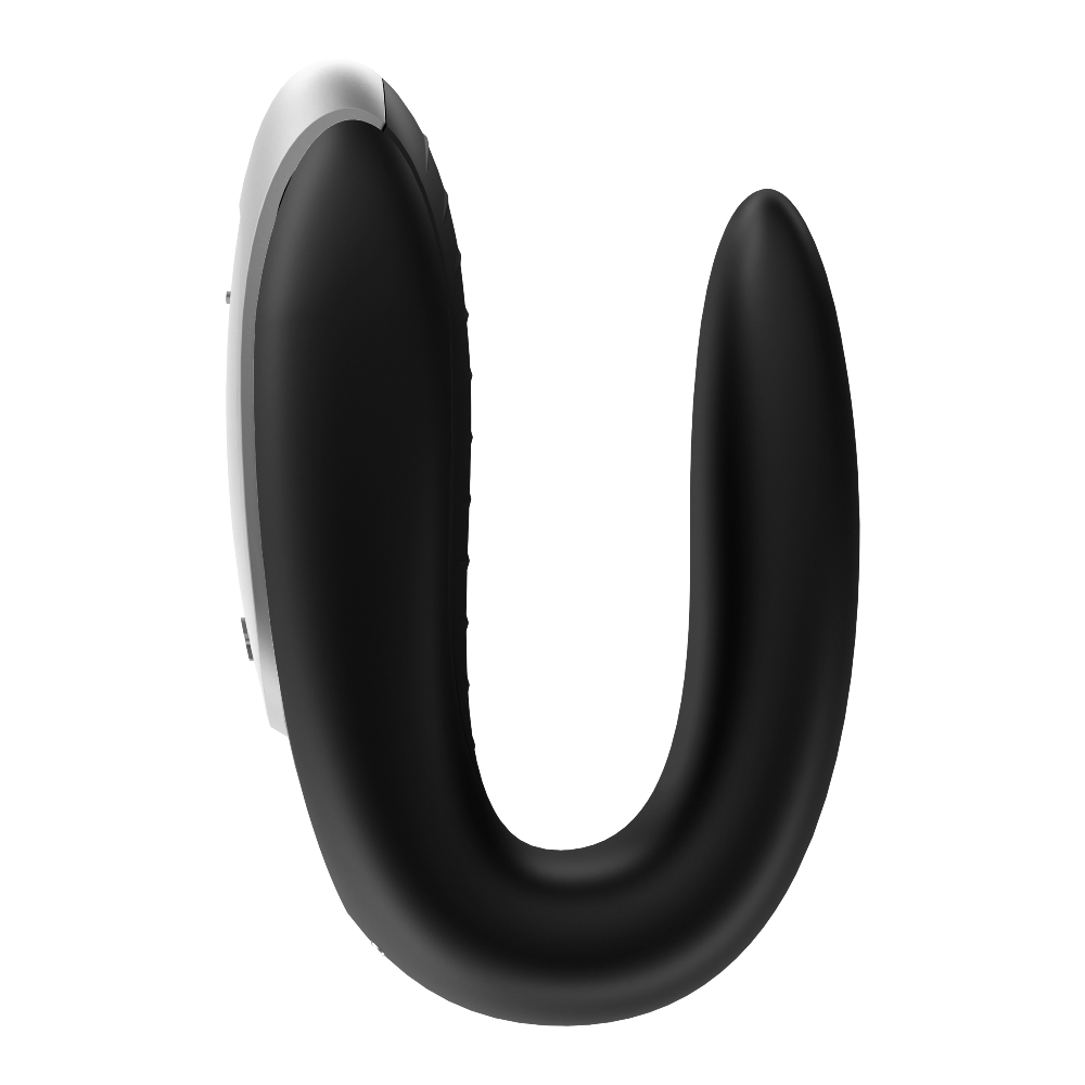 Satisfyer Double Fun Black Telefon Kontrollü Çiftlere Özel Vibratör