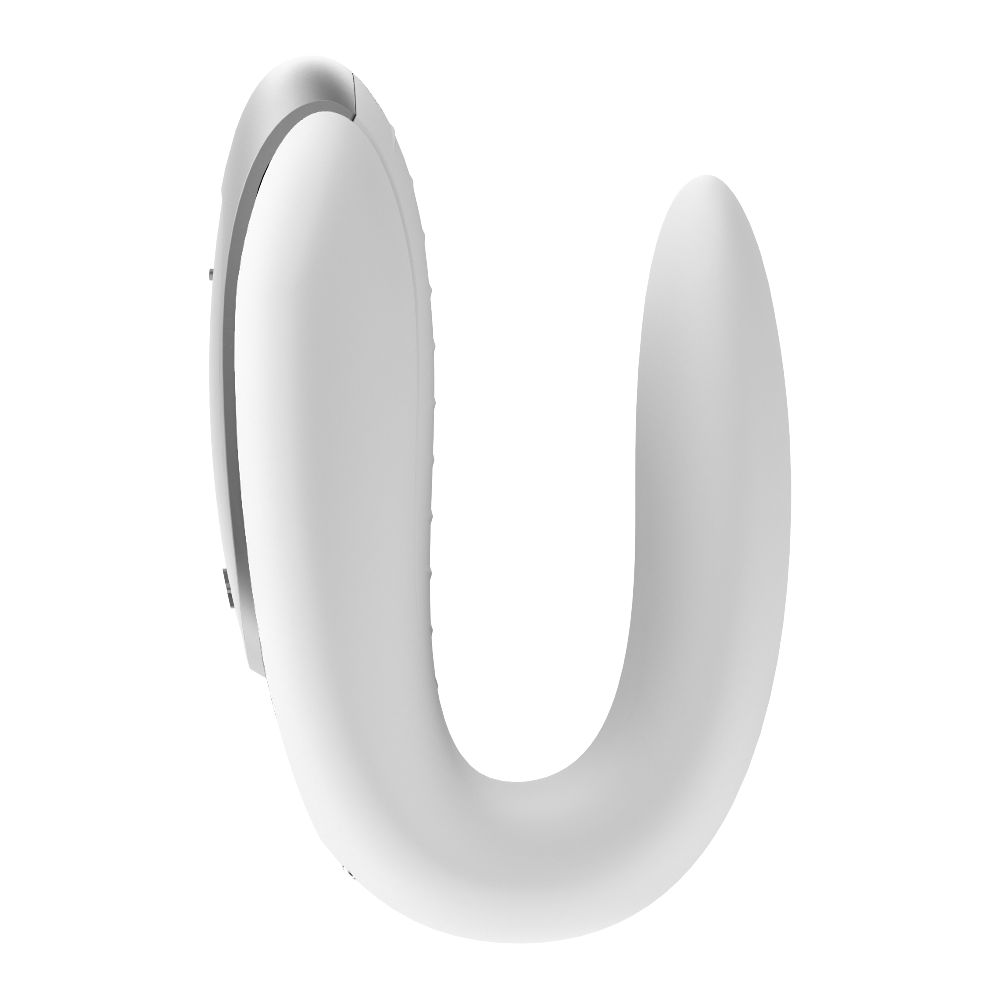 Satisfyer Double Fun White Kumandalı ve Telefon Kontrollü Çiftlere Özel Vibratör