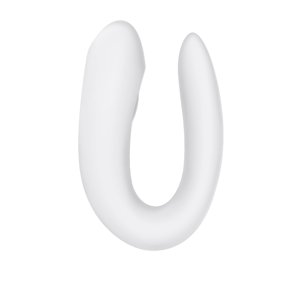 Satisfyer Double Joy White Telefon Kontrol Çiftlere Özel Vibratör	