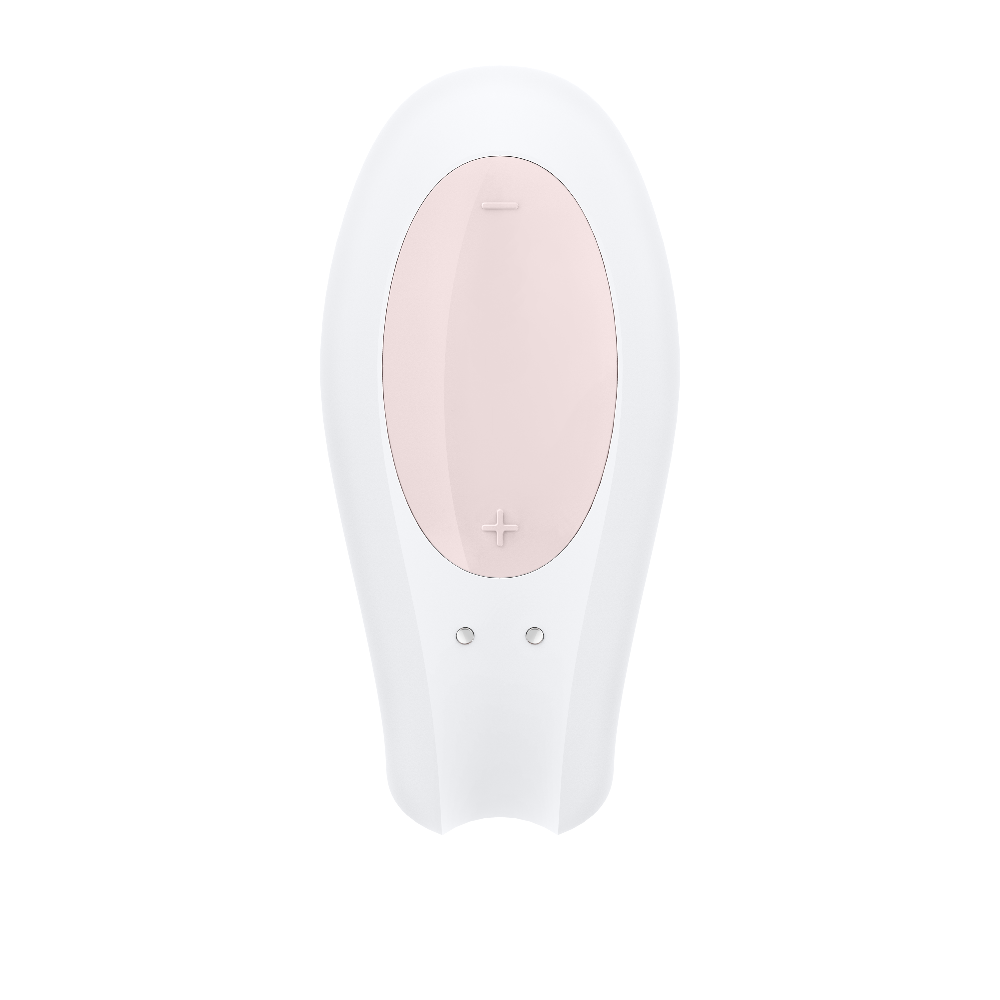 Satisfyer Double Joy White Telefon Kontrol Çiftlere Özel Vibratör	