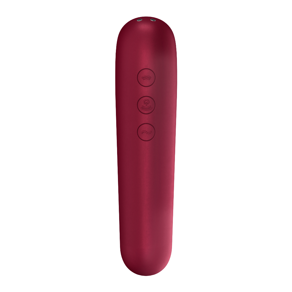 Satisfyer Dual Love 11 Modlu Titreşim ve Emiş Yapabilen Telefon Uyumlu Vibratör