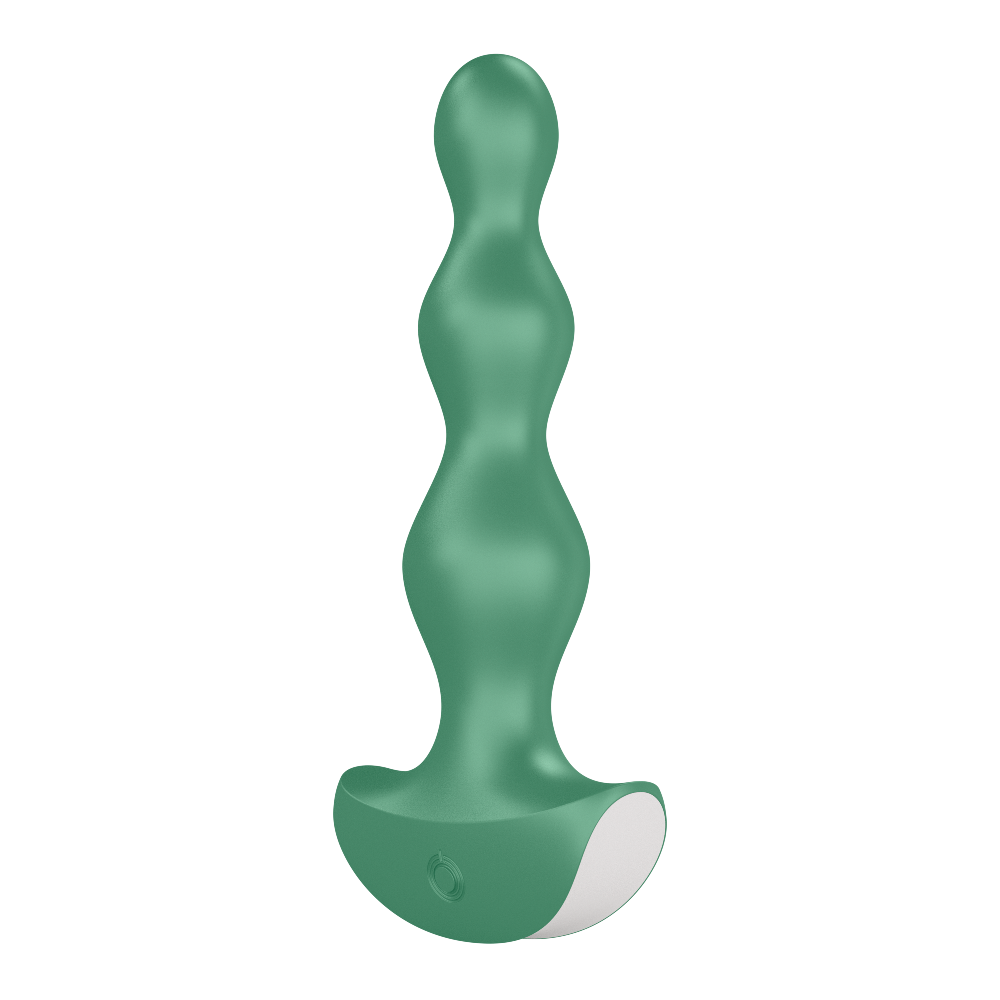 Satisfyer Lolli Plug 2 - 12 Fonksiyonlu Titreşimli Boğumlu Yeşil Anal Plug Vibratör