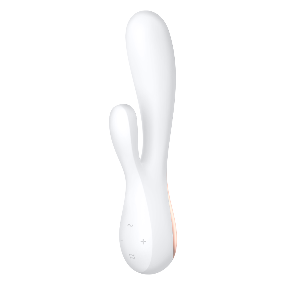 Satisfyer Mono Flex White Telefon Kontrol Rabbit Vibratör	