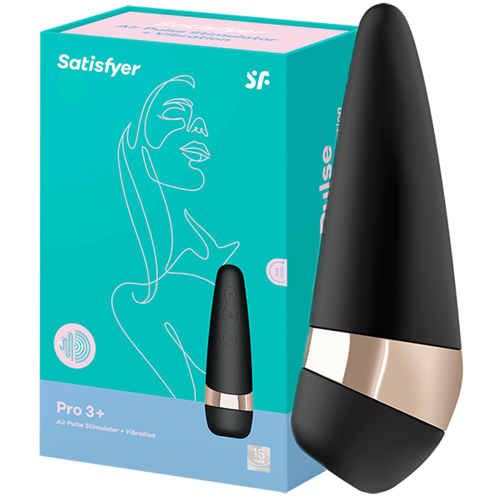 Satisfyer Pro 3+ Klitoral Smilasyon ve Titreşimli Vibratör