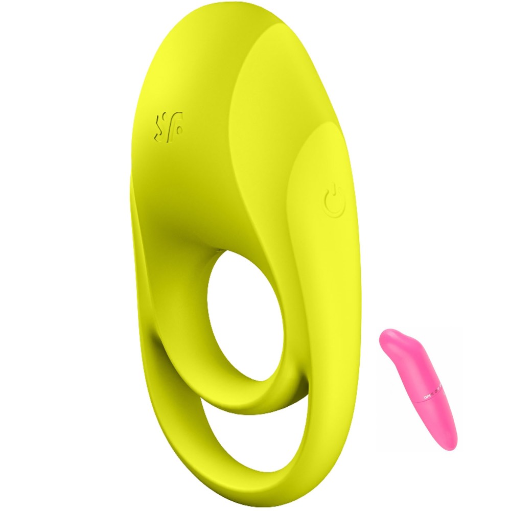 Satisfyer Spectacular Duo 12 Farklı Titreşim Modlu Şarjlı Penis Halkası