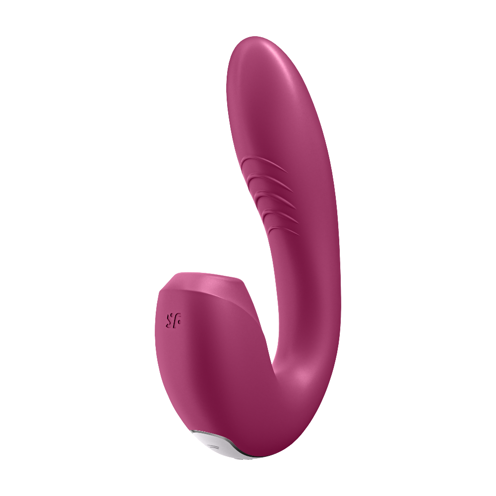 Satisfyer Sunray Connect Berry App Kontrollü 2 Motorlu Emişli&Titreşimli Vibratör