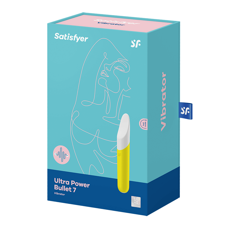 Satisfyer Ultra Power Bullet 7 - 12 Modlu Titreşimli Şarjlı Mini Vibratör
