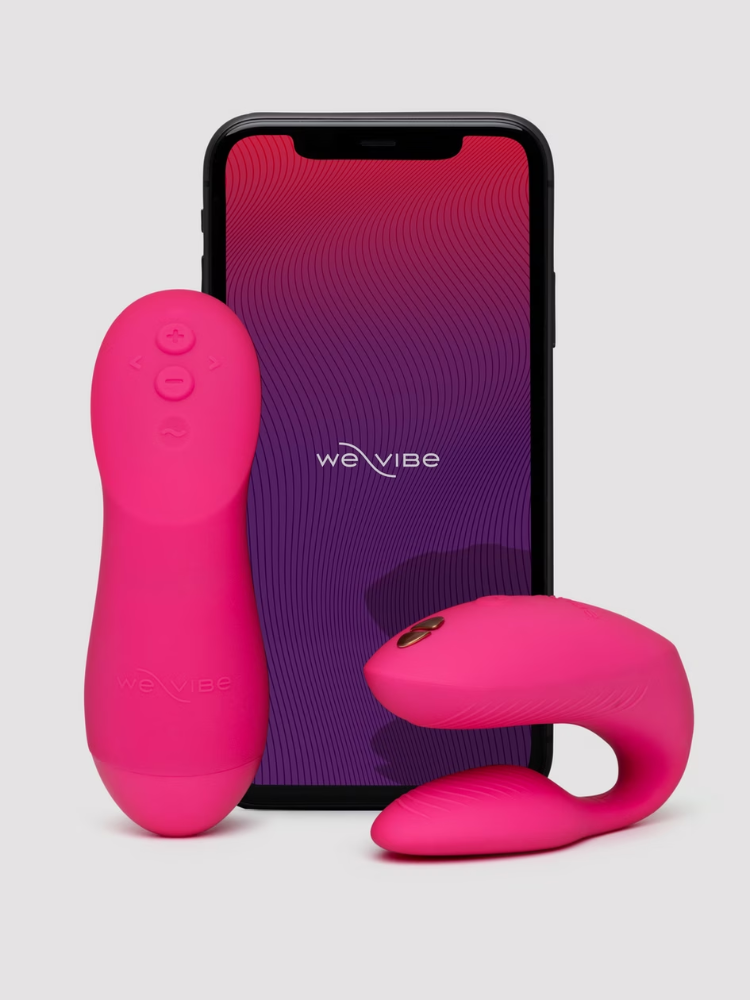 We-Vibe Chorus Pro Electric Pink Uygulama ve Uzaktan Kumandalı Çift Vibratörü