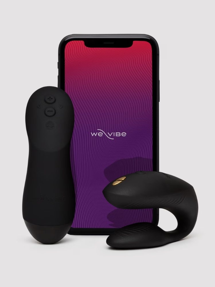 We-Vibe Chorus Pro Satin Black Uygulama ve Uzaktan Kumandalı Çift Vibratörü