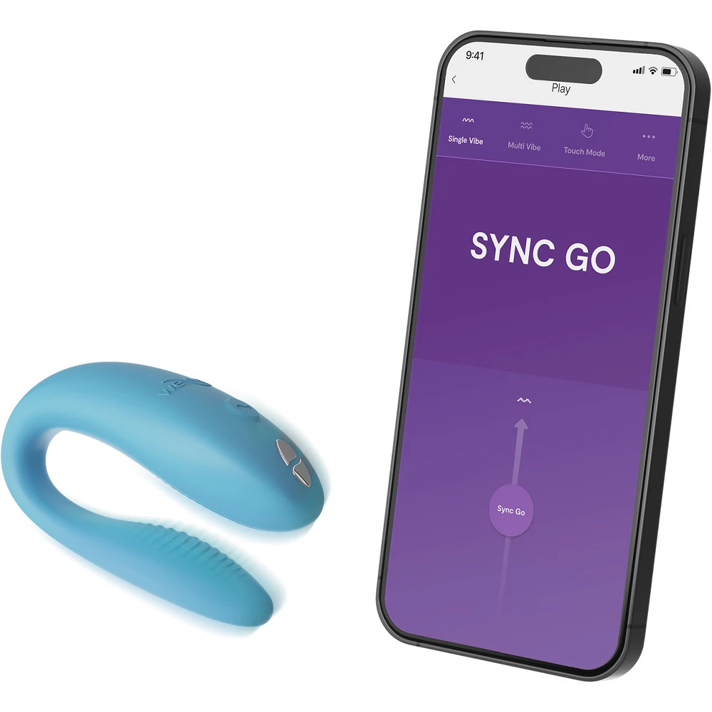 We-Vibe Sync Go Giyilebilir Turkuaz Vibratör