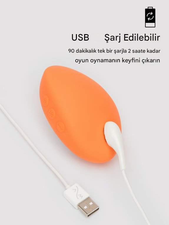 We-Vibe Temp Tangerine Isıtma&Soğutma Etkili Mini Vibratör