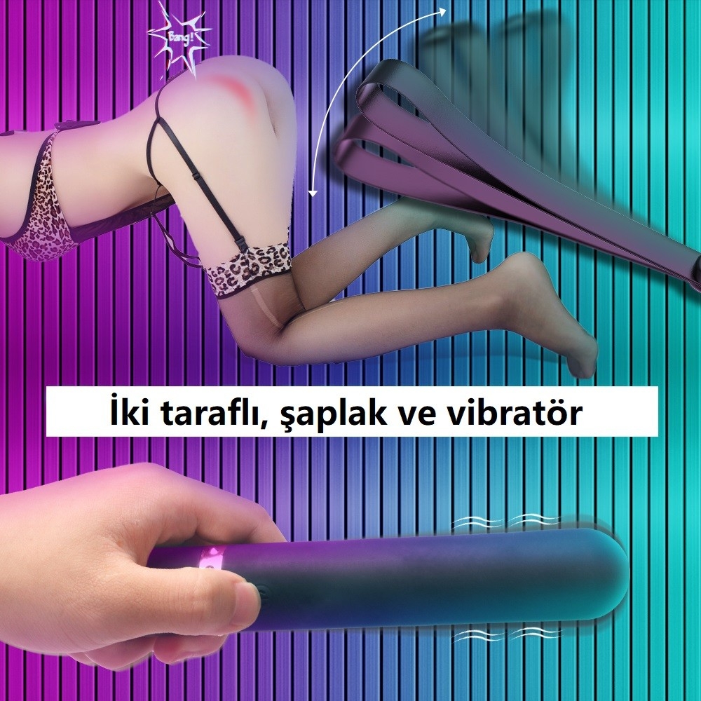 Whoohoo Çift İşlevli Şaplak ve 9 Modlu Titreşimli Vibratör 